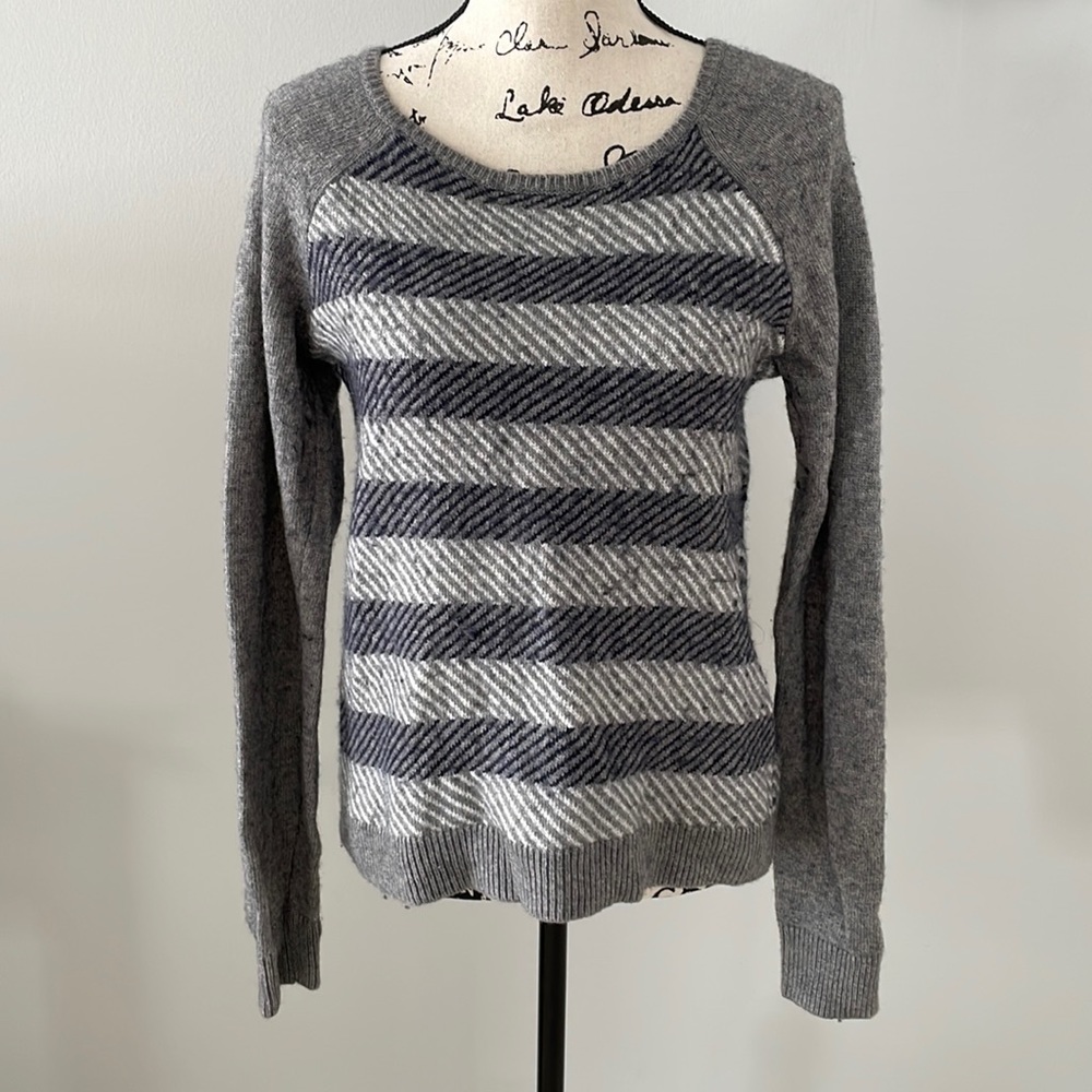 Super Soft Striped J Crew Sweater